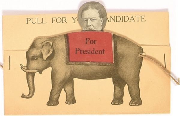 Taft Pull for Your Candidate Postcard