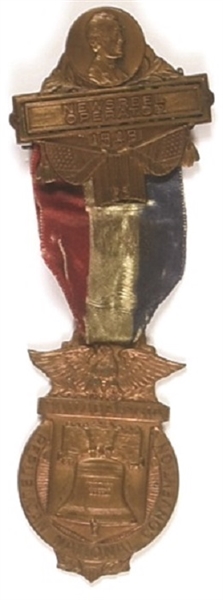 Dewey 1948 Convention Photo Badge