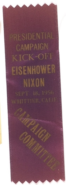 Eisenhower Whittier, California, Kickoff Ribbon