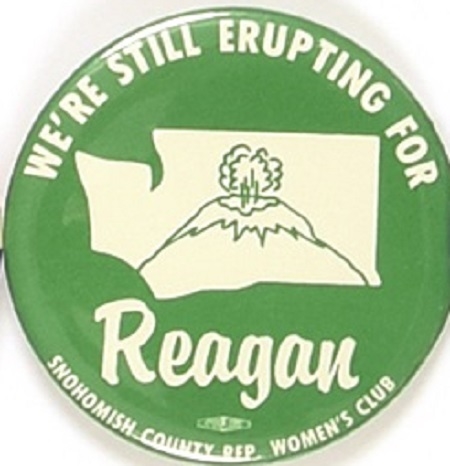 Still Erupting for Reagan Mt. St. Helens
