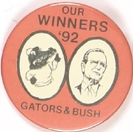 Bush, Quayle Gators Our Winners