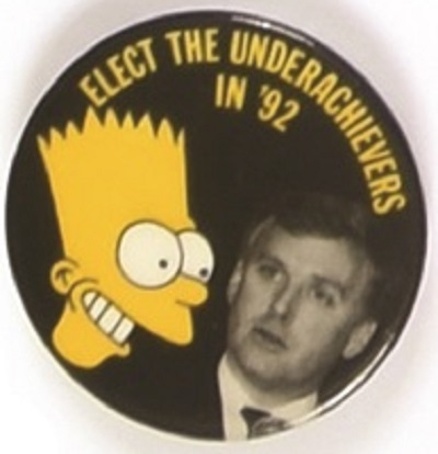 Quayle, Bart Simpson Elect the Underachievers