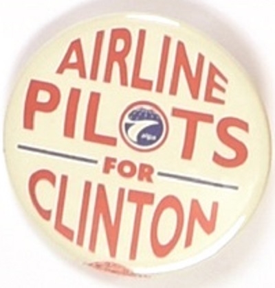Airline Pilots for Clinton