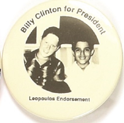 Bill Clinton for President Leopoulos Endorsement
