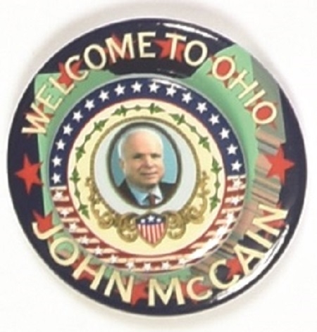 McCain Rare Ohio Celluloid