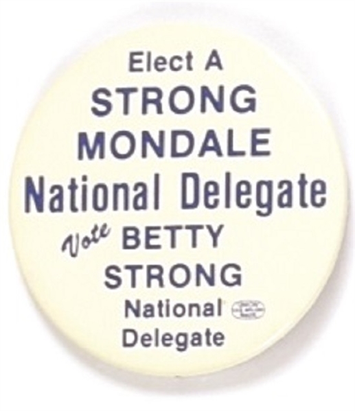 Betty Strong Mondale Delegate