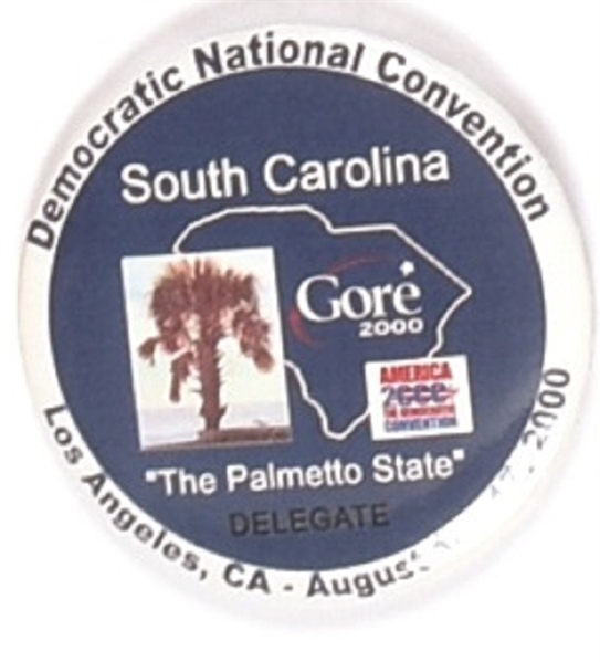 Gore South Carolina Delegate Pin