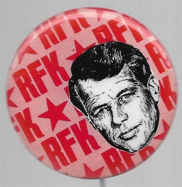 Robert Kennedy 1968 Art Fair Pin 