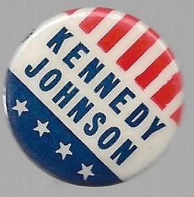 Kennedy, Johnson “Upside Down” Pin 