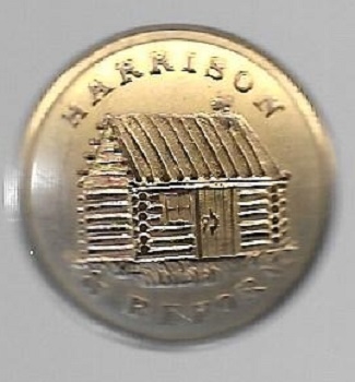 Harrison and Reform Clothing Button 