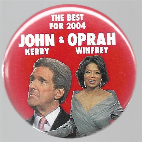 John Kerry and Oprah Winfrey 