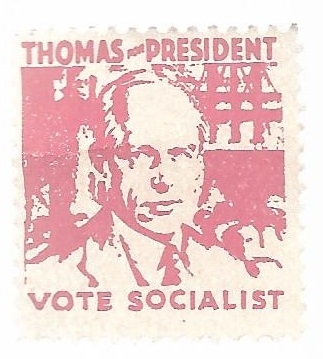 Norman Thomas for President Stamp 
