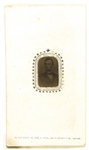 Abraham Lincoln Ferrotype Card