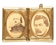 Butler, McClellan Civil War Locket