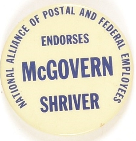 McGovern, Shriver National Alliance of Postal and Federal Employees