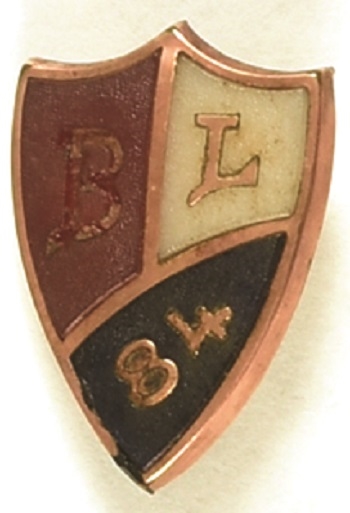 Blaine Enamel Shield Pin