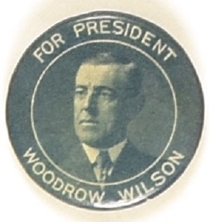 Wilson for President Blue Version