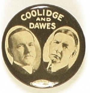 Coolidge and Dawes Scarce Jugate