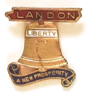 Landon Enamel Liberty Bell Pin