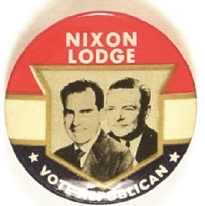 Nixon, Lodge Shield Vote Republican Jugate