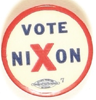 Vote Nixon Big X