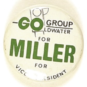Go for Bill Miller Traffic Light Pin