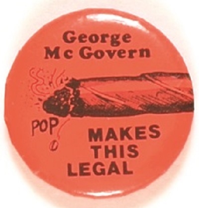 McGovern Makes This Legal Marijuana Pin