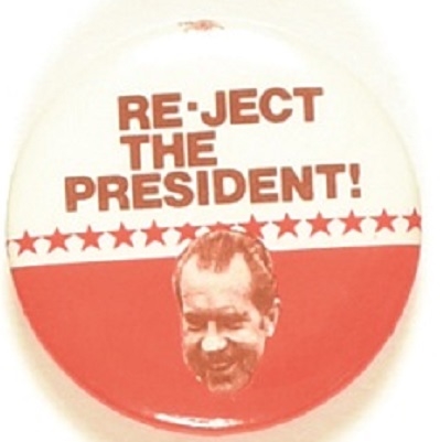 Anti Nixon Re-Ject the President