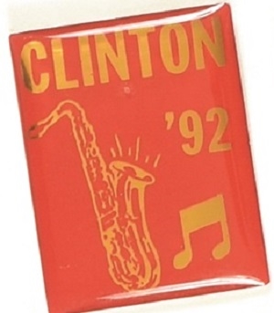 Clinton 1992 Saxophone