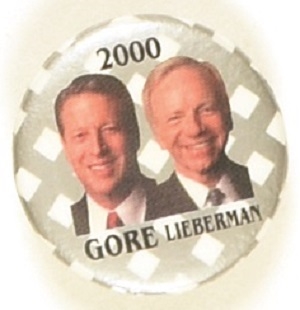 Gore, Lieberman Silver Jugate