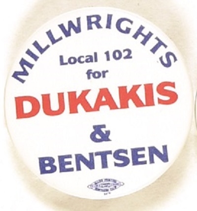 Northern California Millwrights for Dukakis
