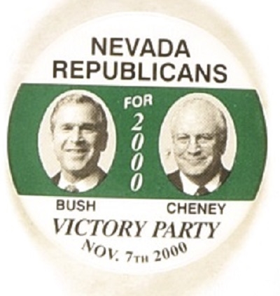 Bush, Cheney Nevada Republicans Jugate