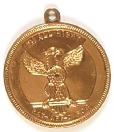 McKinley "Broken Eagle" Mechanical Medal