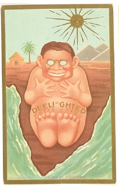 Theodore Roosevelt Dee-Lighted Egypt Postcard