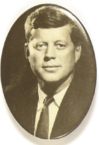 John F. Kennedy Oval Celluloid