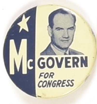 McGovern for Congress Early South Dakota Pin