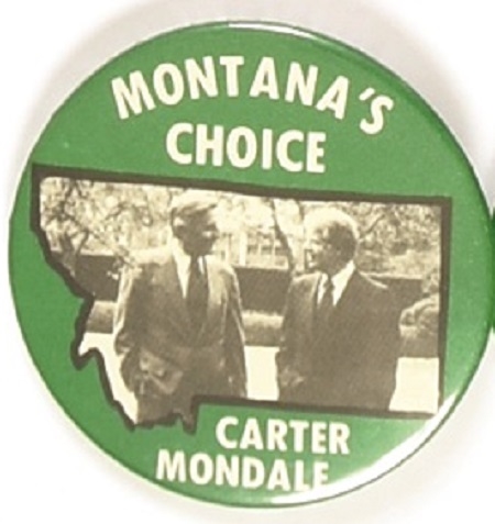 Carter, Mondale Montanas Choice