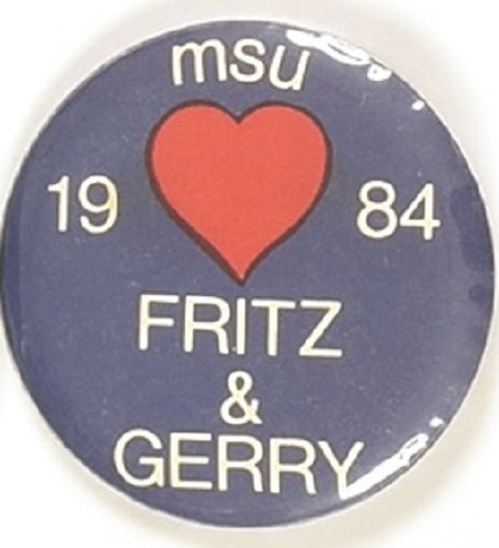 Mondale MSU Missouri State for Fritz and Gerry