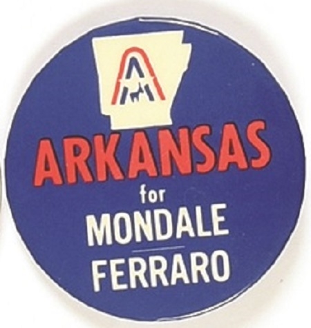 Arkansas for Mondale and Ferraro