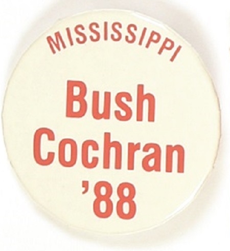 Bush, Cochran Mississippi 1988