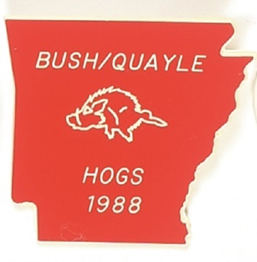 Arkansas Bush, Quayle Hogs