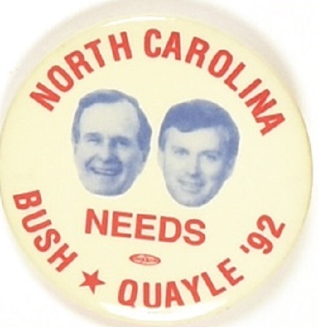 North Carolina Needs Bush and Quayle