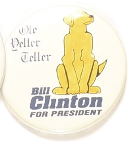 Rare 1992 Texas Yellow Dogs for Clinton