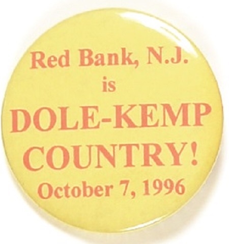 Red Bank, N.J. is Dole, Kemp Country