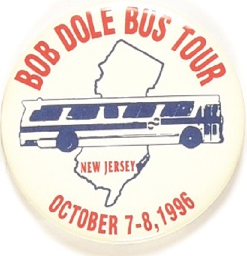Bob Dole New Jersey Bus Tour