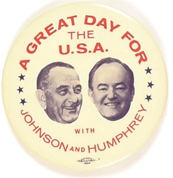 Johnson, Humphrey Great Day for the USA