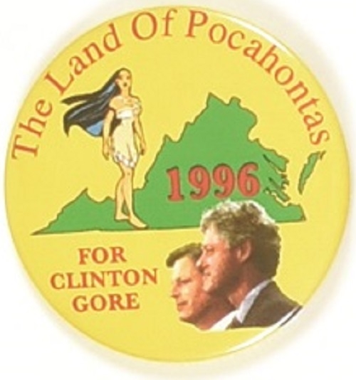 Clinton Land of Pocahontas