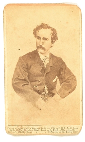 John Wilkes Booth CDV
