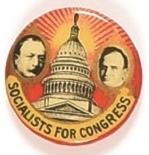 Socialists for Congress US Capitol Pin