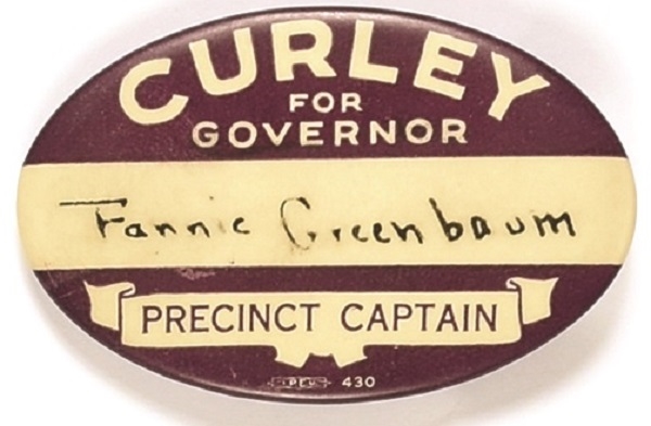 Curley for Governor Precinct Captain